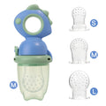 Silicone Baby Fruit Feeder & Teether | Rotating Fresh Food Nibbler
