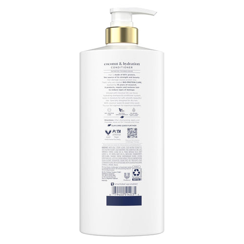 Conditioner Coconut & Hydration for Dry Hair Care, 28 Fl Oz